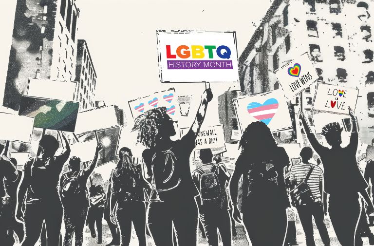 A View Of Our Past: LGBTQ History Month 2024