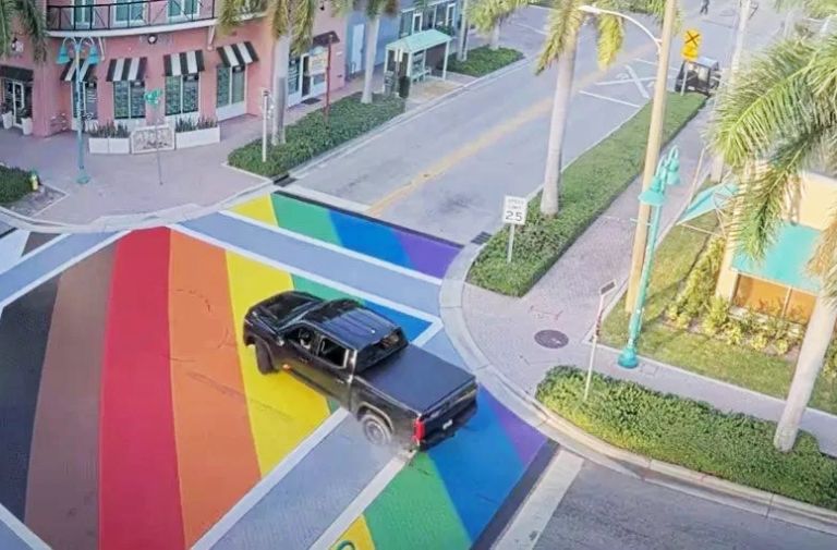 Delray Beach Intersection Vandalized … Again