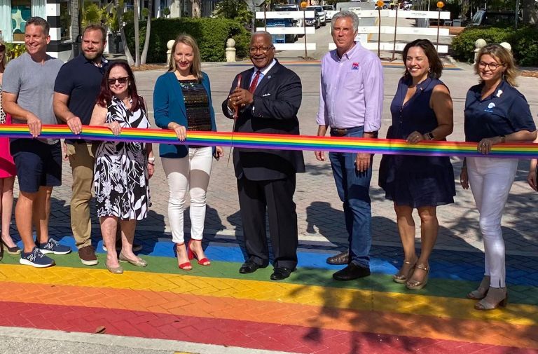 ‘We’re Not Going Anywhere’ - WPB Repurposes Pride Crosswalk Amid State Pressure
