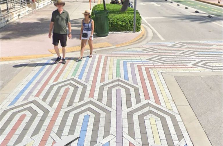Florida Rep. Proposes Relocating Miami Beach Rainbow Crosswalks