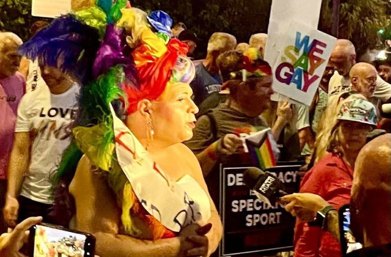 Wilton Manors Rallies for Rainbow Crosswalks