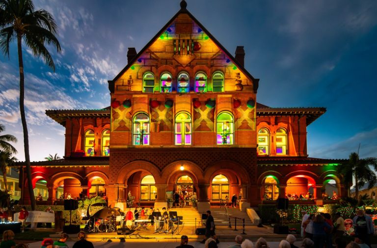 Celebrate the Holidays at This Iconic Key West Building