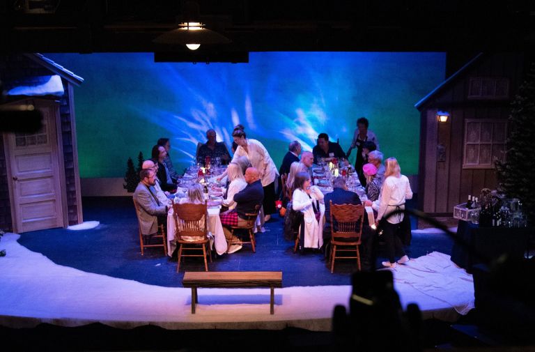Dinner Takes the Stage at Waterfront Playhouse