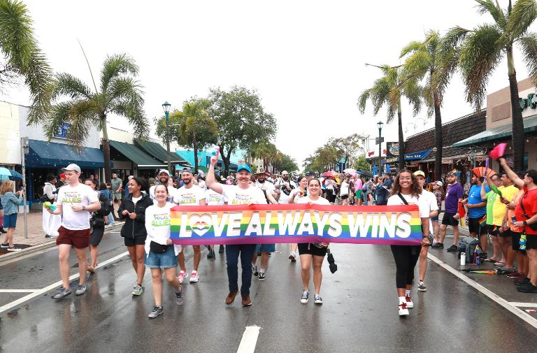 Through Wind and Rain, Pride Stands Its Ground