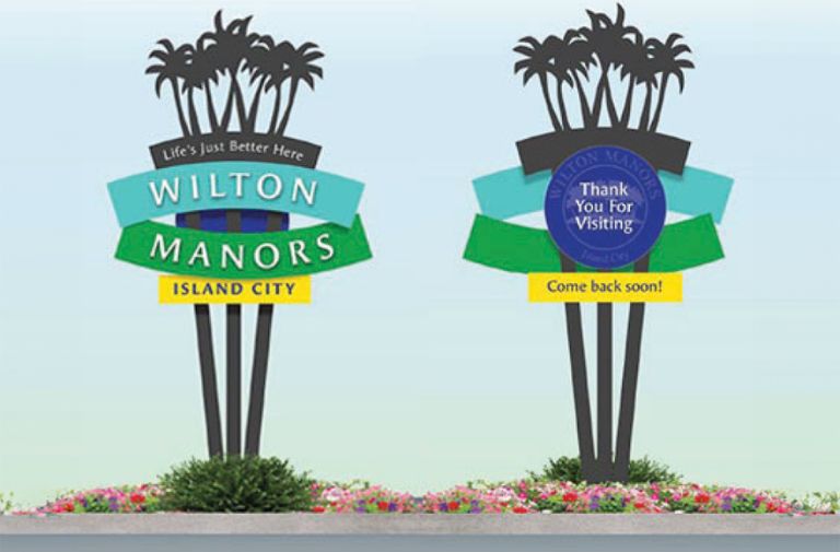 Wilton Manors Wayfinding Signs Set to Debut by Stonewall Pride | WATCH