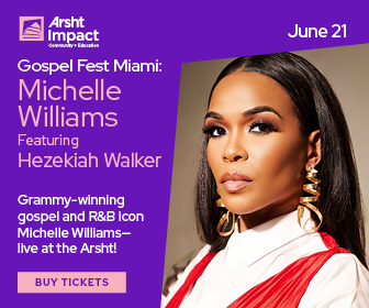 Arsht Center Michell Williams Side June 2025