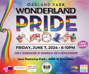 Oakland Park Pride Side Banner 2024